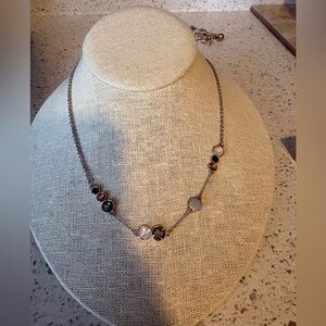 Elegant Multi-Color Gemstone Necklace
